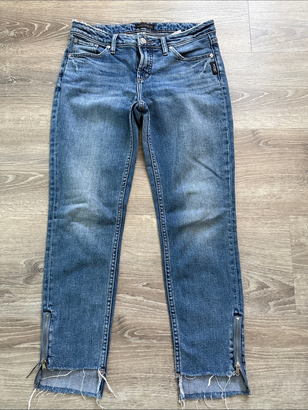 Silver Jeans aiko ankle slim jeans